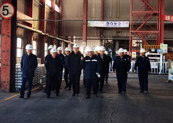 内蒙古通辽市副市长白立柱来我公司考察调研